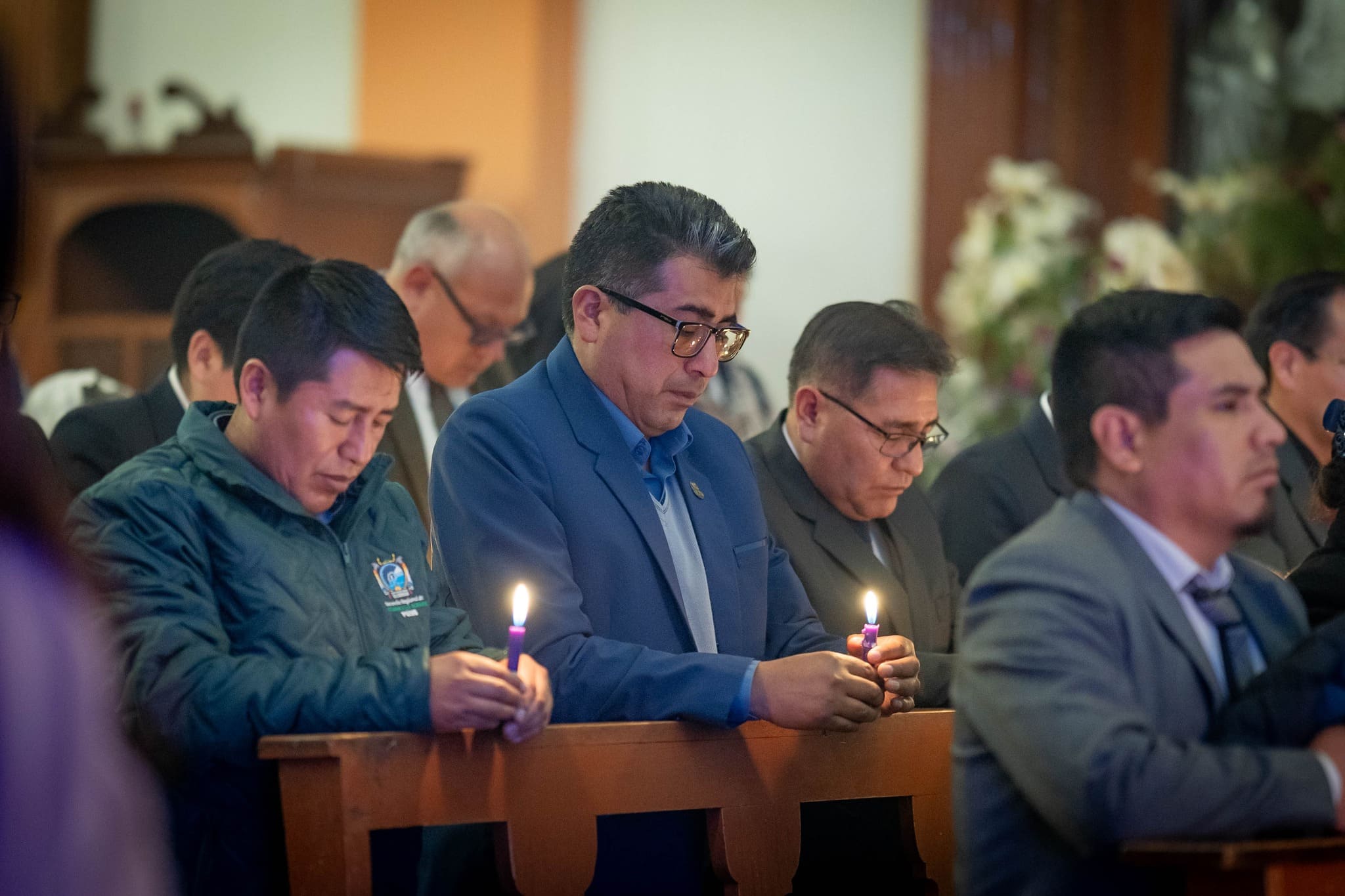 TRABAJADORES DE LA GERENCIA REGIONAL DE DESARROLLO AGRARIO DE PUNO PARTICIPARON EN MISA DE NOVENA EN HONOR AL SEÑOR DE LOS MILAGROS