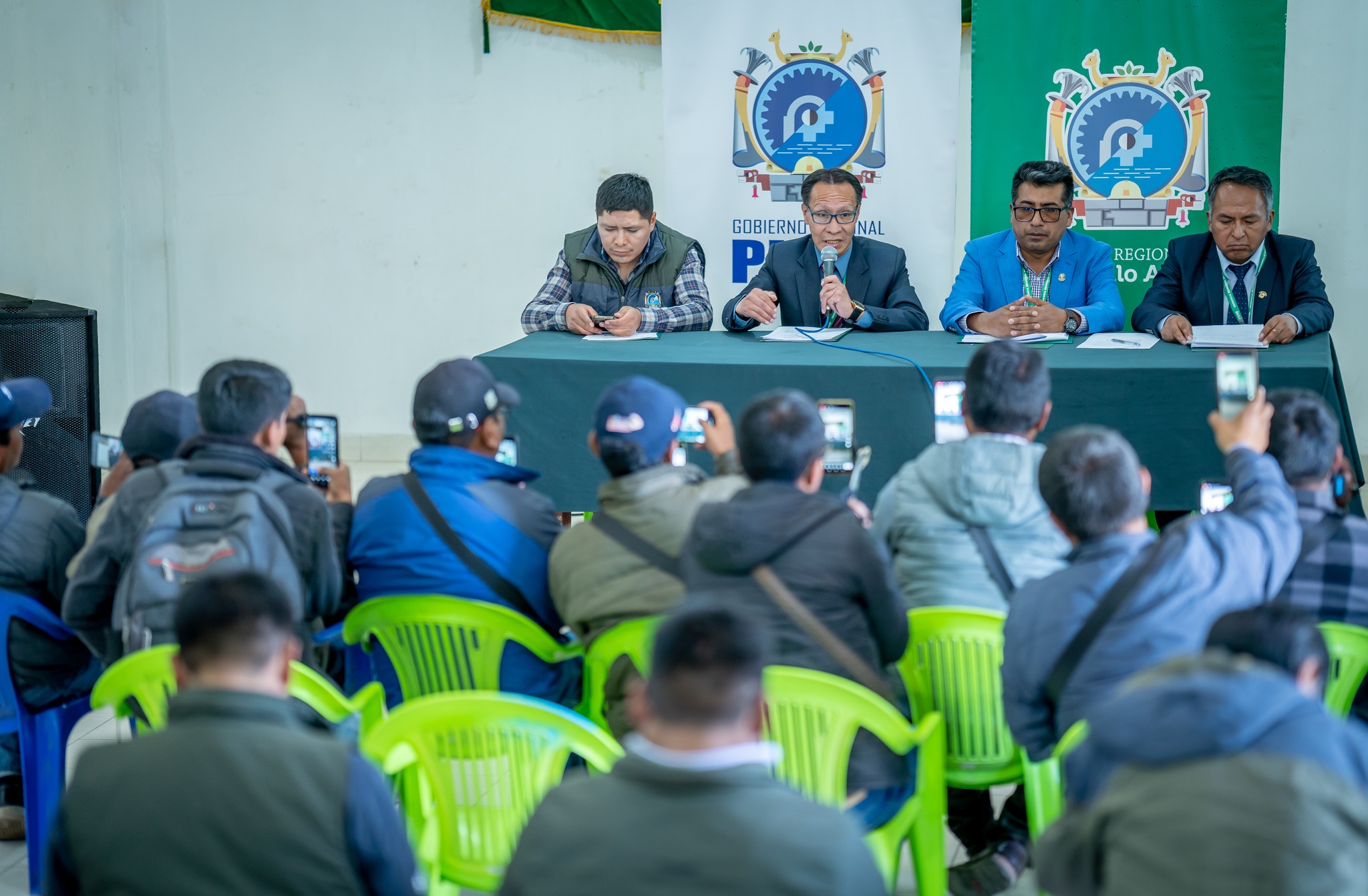 CONFERENCIA DE PRENSA SOBRE EL ESTADO LEGAL DE LOS PREDIOS DEL FUNDO CIENEGUILLAS