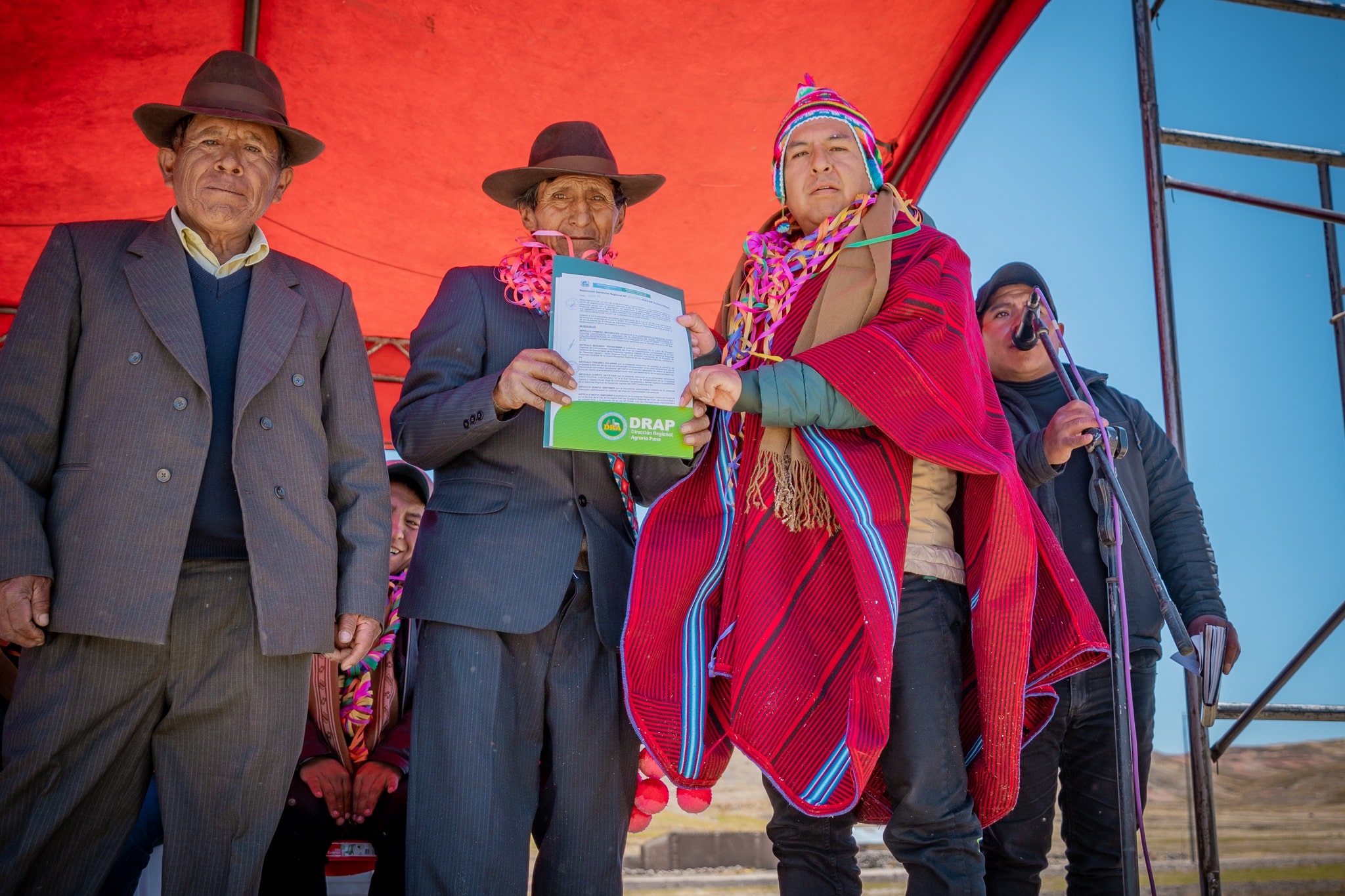 GRDA PUNO RECONOCE OFICIALMENTE A LA COMUNIDAD CAMPESINA PANTI PANTINE PANTIHUECO «A» DE ILAVE