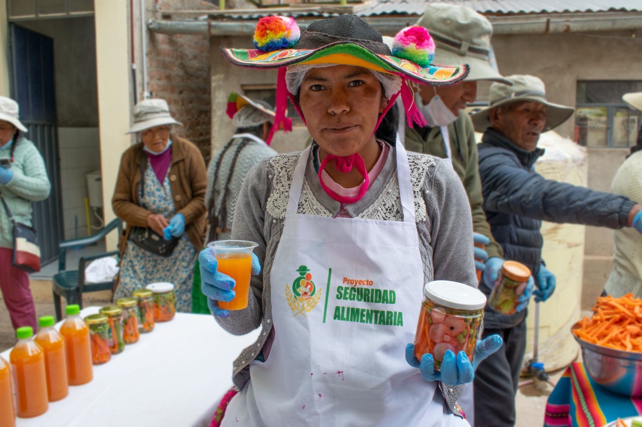 FORTALECEMOS EL VALOR AGREGADO EN PRODUCTORES DEL PROYECTO SEGURIDAD ALIMENTARIA