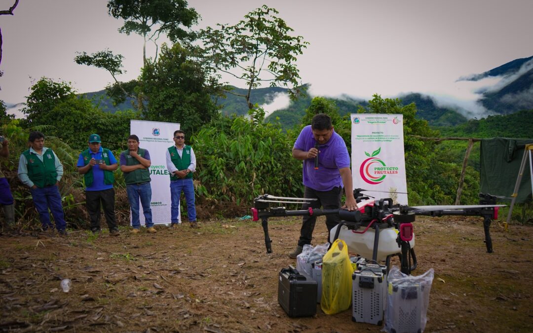 CURSO DEMOSTRATIVO IMPULSA EL USO DE DRONES EN EL MANEJO DE CULTIVOS FRUTÍCOLAS